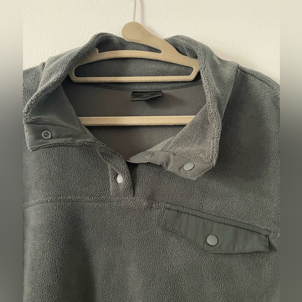 Warm forest green pullover XXL